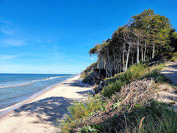 Foto di Klif Orzechowo Beach con costa lunga e dritta