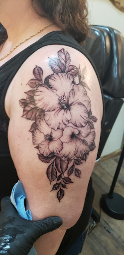 Explore aunt niece tattoo ideas, creative tattoo ideas in Cornelia, available at Prismatic Pulse Tattoo