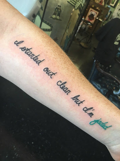 Explore 4 friends tattoo ideas, creative tattoo ideas in Savannah, available at Tramp Art Studios