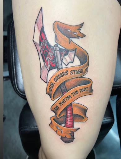 Explore rome tattoo ideas, creative tattoo ideas in Peoria, available at Modern Ink Tattoo