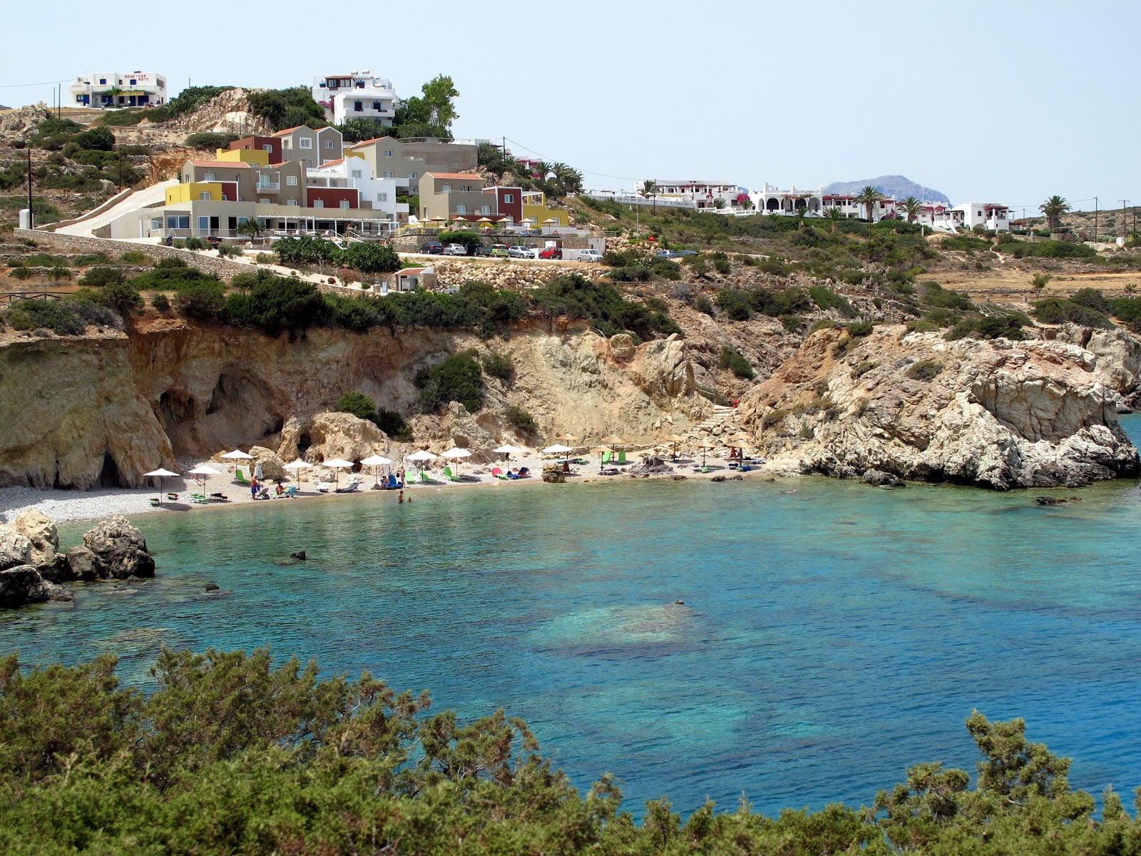 Photo of Kastelia beach hotel area