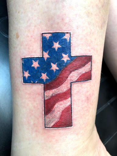 Explore atlanta braves tattoo ideas, creative tattoo ideas in Greenfield, available at Tattoos In Time Studio