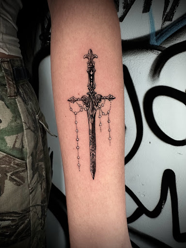 Explore stick and poke tattoo ideas, creative tattoo ideas in San Antonio, available at Ink & Iron Tattoos & Piercings