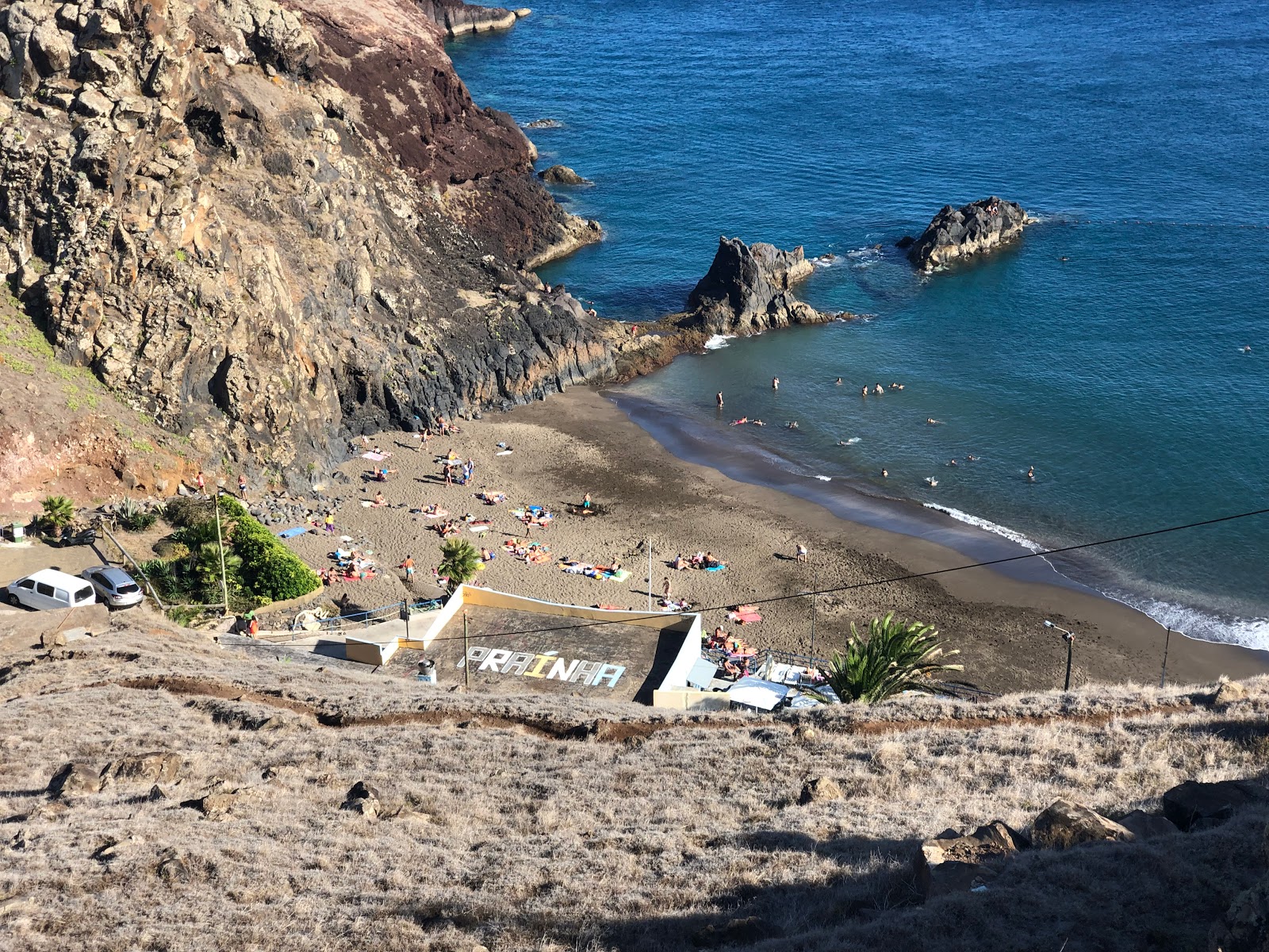 Foto de Prainha do Canical con cala pequeña