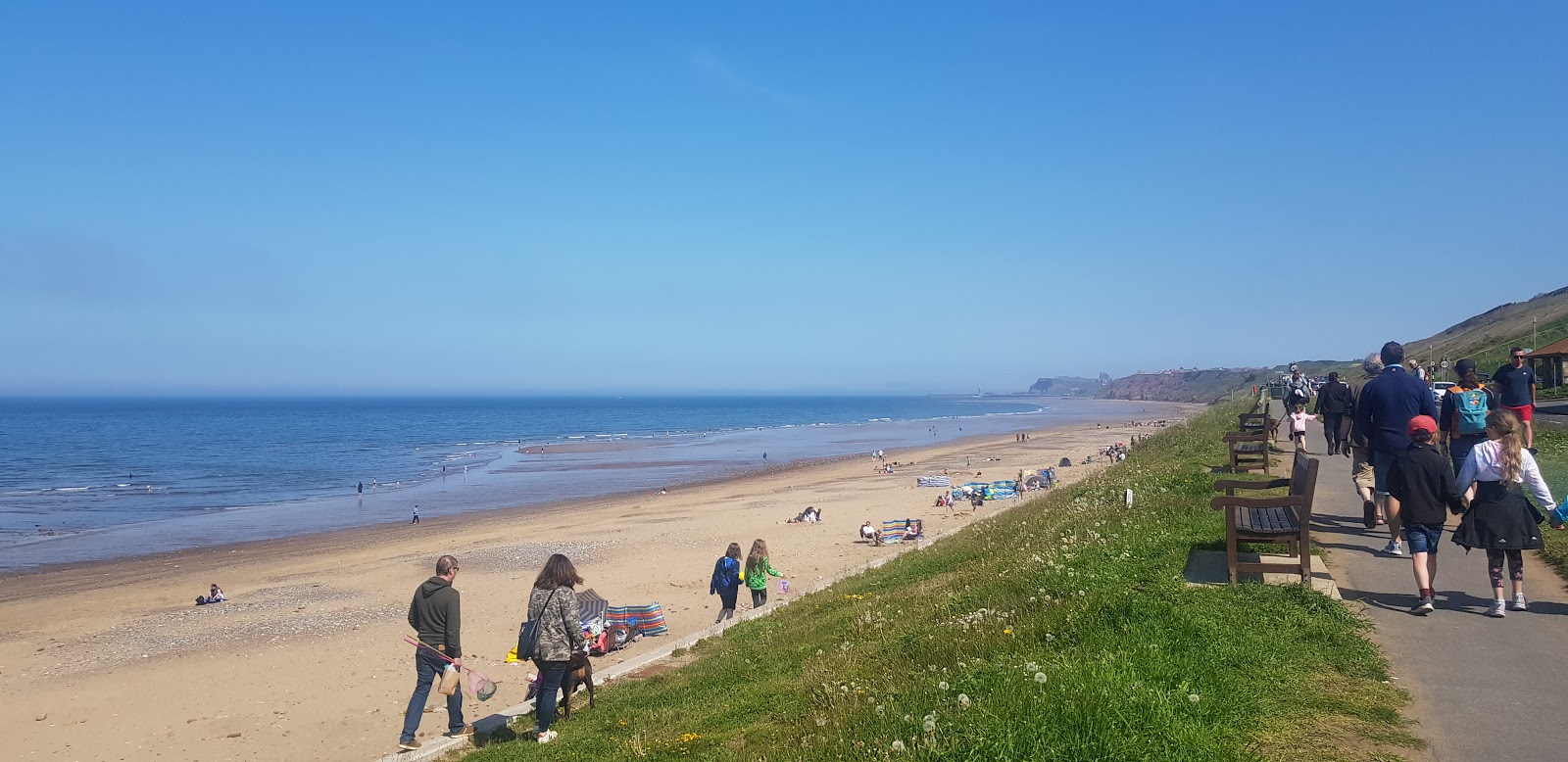 Fotografija Sandsend plaža udobje območja