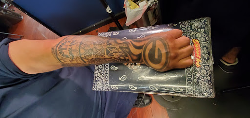 Explore pumpkin tattoo ideas, creative tattoo ideas in Orange, available at Lincoln Avenue Tattoo