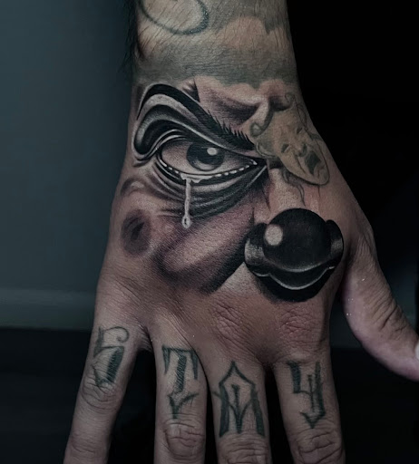 Explore mens country tattoo ideas, creative tattoo ideas in Arcadia, available at Mezink Tattoo