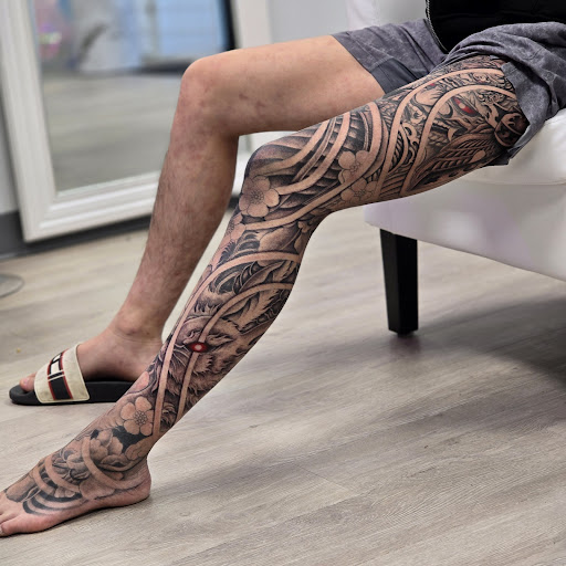 Explore fatherhood tattoo ideas, creative tattoo ideas in Garland, available at Infamous Art Studio