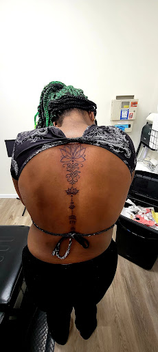 Explore tattoo ideas for family names, creative tattoo ideas in Conway, available at Primal Urge Tattoos