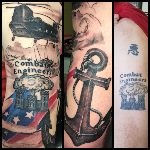 Explore long thin tattoo ideas, creative tattoo ideas in Savannah, available at Tatlyfe Studios