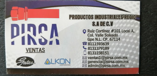 Productos Industriales Regio S.A. de C.V. Mangueras y Conexiones PIRSA