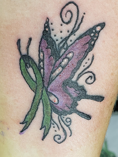 Explore cute cover up tattoo ideas, creative tattoo ideas in Clinton, available at steel appeal