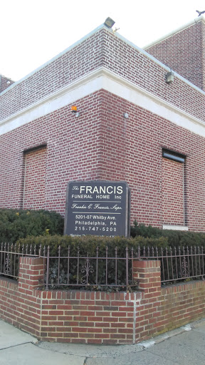 Funeral Home «Francis Funeral Home Inc», reviews and photos, 5201 Whitby Ave, Philadelphia, PA 19143, USA