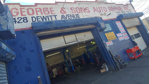 Auto Repair Shop «George & Sons Auto Repair», reviews and photos, 428 Dewitt Ave, Brooklyn, NY 11207, USA