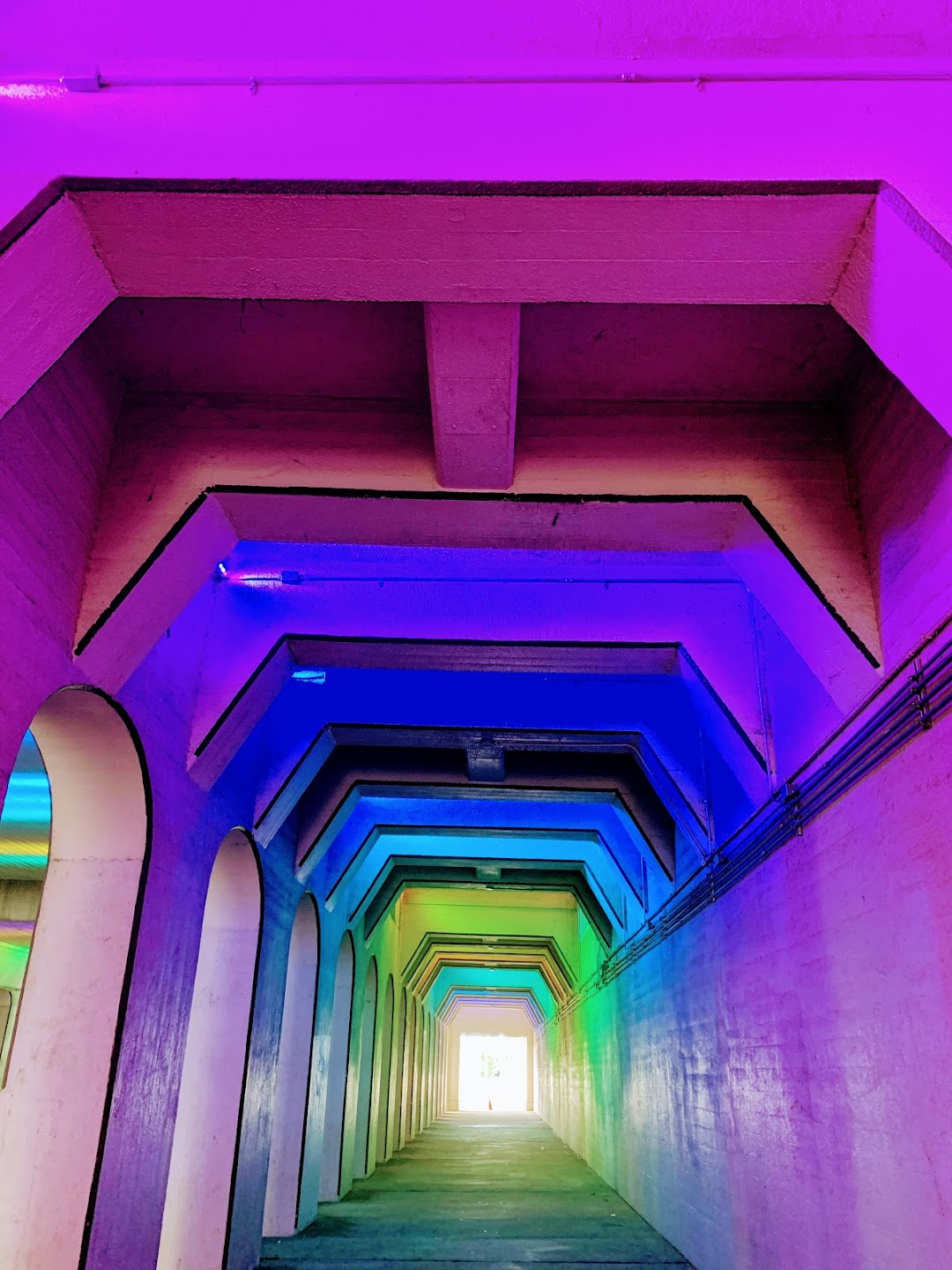 Rainbow LED Tunnel