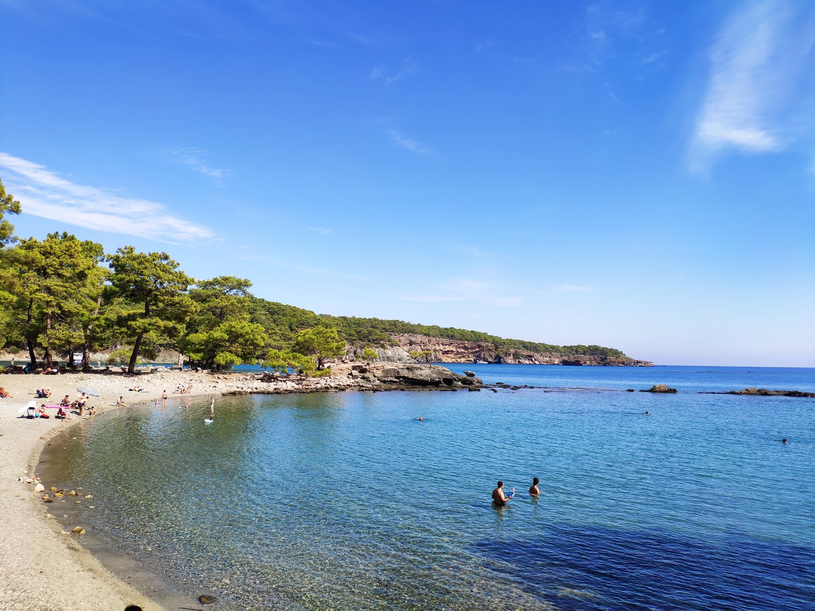 Foto von Phaselis Small Beach befindet sich in natürlicher umgebung