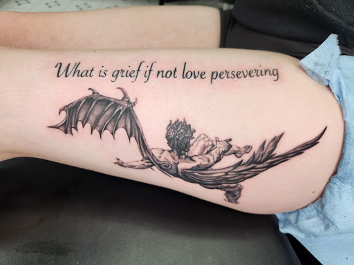 Explore christian forearm tattoo ideas, creative tattoo ideas in El Paso, available at R&R tattoo and piercing studio