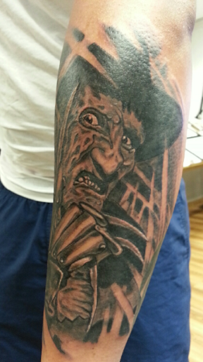 Explore greek tattoos ideas, creative tattoo ideas in Philadelphia, available at Daves Artistic Tattoo