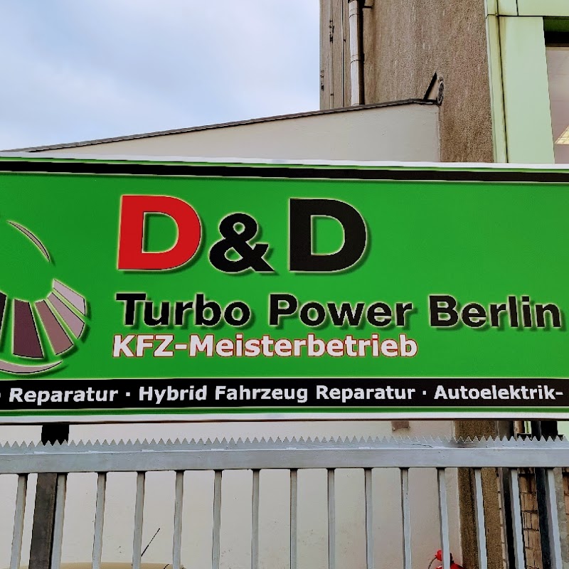 Kfz-Meisterbetrieb für Dieselsysteme D&D Turbo Power Berlin GmbH