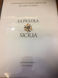 Photos du propriétaire du Restaurant italien La Piccola Sicilia à Paris - n°8