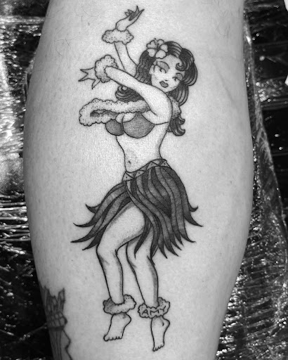 Explore clock tattoo idea, creative tattoo ideas in Lahaina, available at Banyan Tree Tattoo