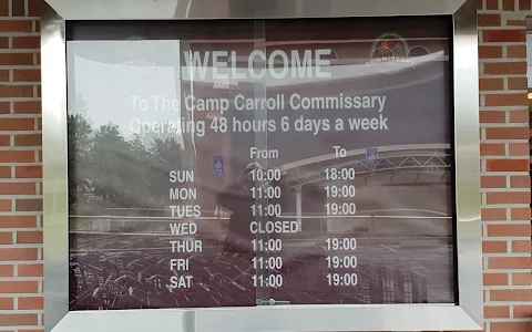 Camp Carroll Commissary image