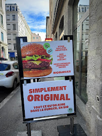 Hamburger du Restaurant de hamburgers Bioburger Lyon Opéra - n°5