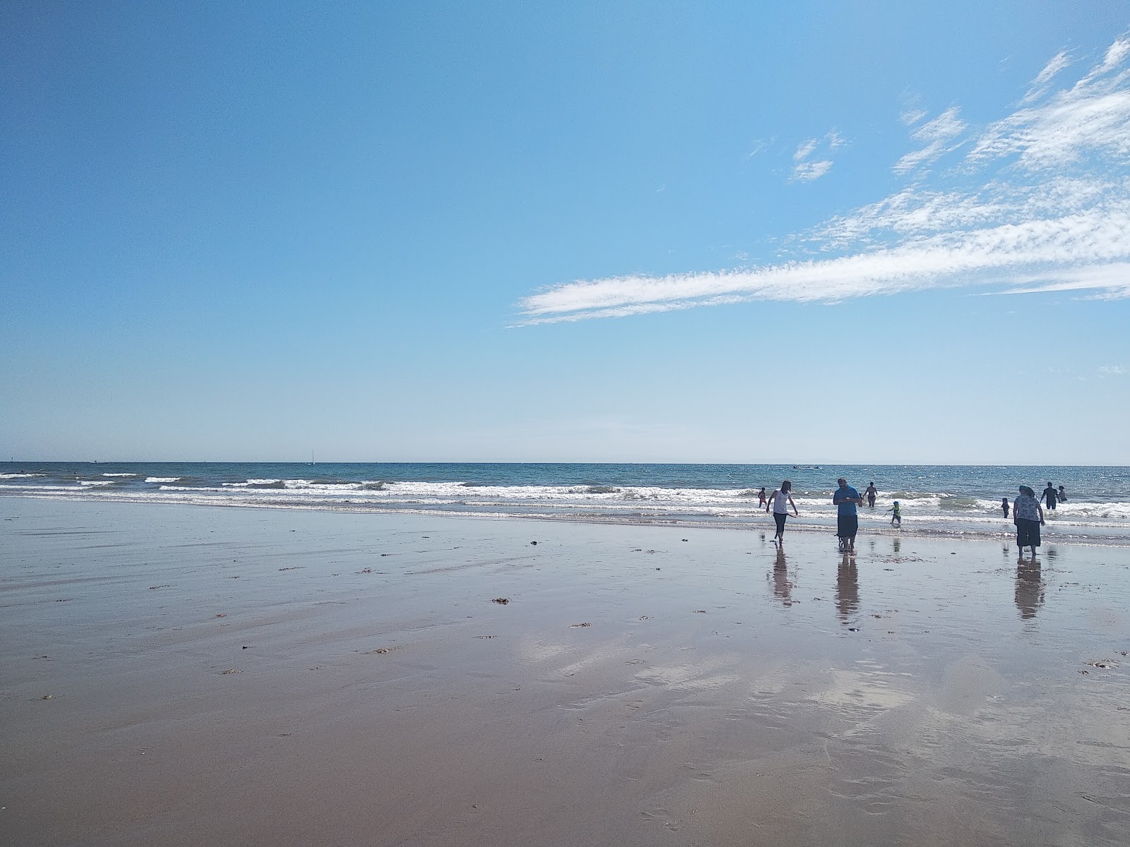 Foto van Three Cliffs Bay wilde omgeving