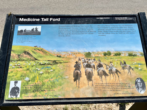 Historical Marker, GHXP+PF, Crow Agency, MT 59031