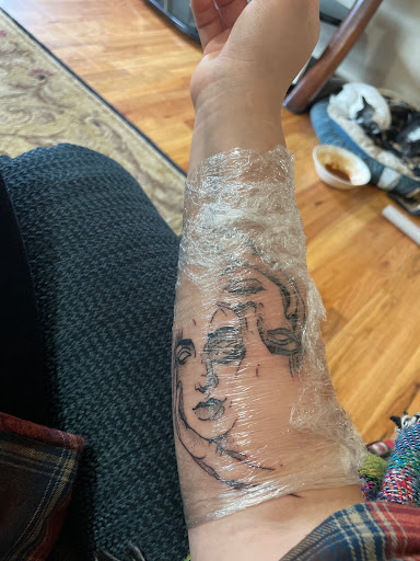 Explore mother daughter butterfly tattoo ideas, creative tattoo ideas in Cincinnati, available at Red Dragon Tattoo & Piercing