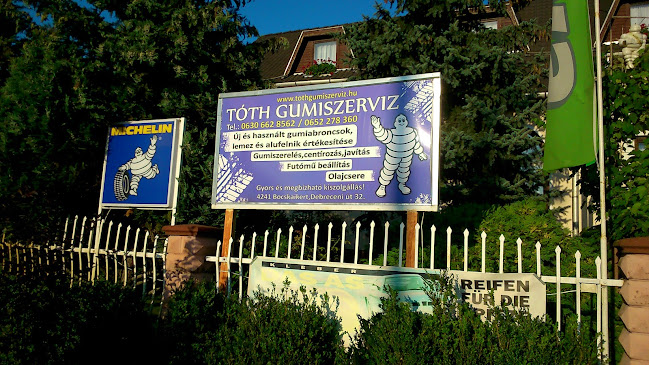 Tóth Gumiszerviz - Bocskaikert