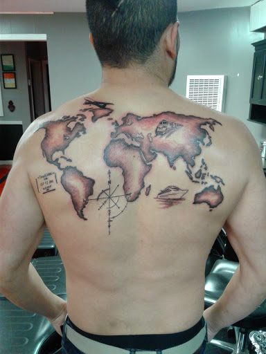 Explore monster tattoo ideas, creative tattoo ideas in San Francisco, available at Puzzle Piece Tattoo