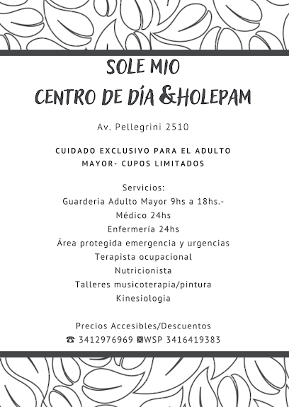 Sole Mio | Centro de Día & Holepam