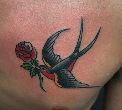 Explore flower finger tattoo ideas, creative tattoo ideas in San Diego, available at Remington Tattoo Parlor