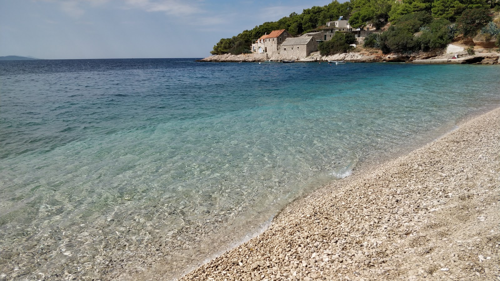 Foto von Murvica beach mit kleine bucht