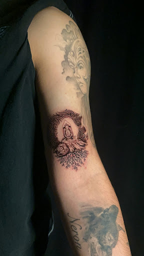Explore lebron tattoo ideas, creative tattoo ideas in Fontana, available at Iconiq Tattoo Studio
