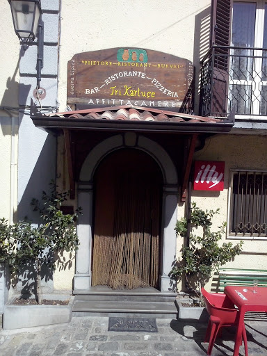 Bar Ristorante Pizzeria Affittacamere Tri Kartuçe in San Costantino Albanese, Provincia di Potenza