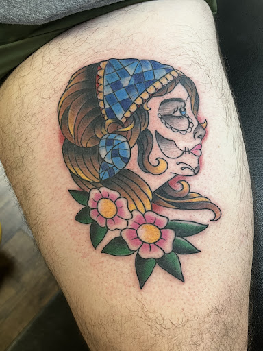 Explore coffee bean tattoo ideas, creative tattoo ideas in Leesville, available at Integrity Tattoo