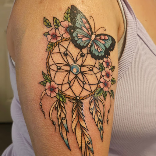 Explore chest tattoo men ideas, creative tattoo ideas in Forked River, available at New York Tattoo Studio