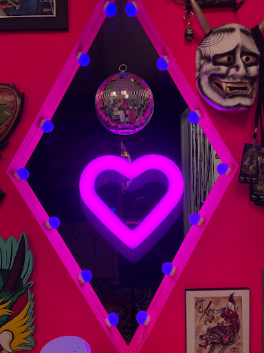 Explore hunting sleeve tattoo ideas, creative tattoo ideas in Houston, available at The Neon Jackal Tattoo