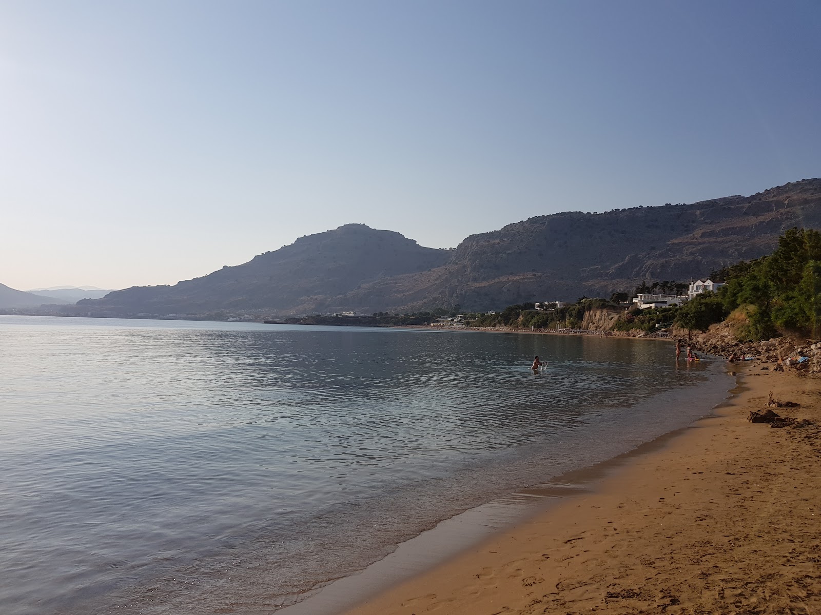 Foto di Kavos Spiaggia area del resort sulla spiaggia
