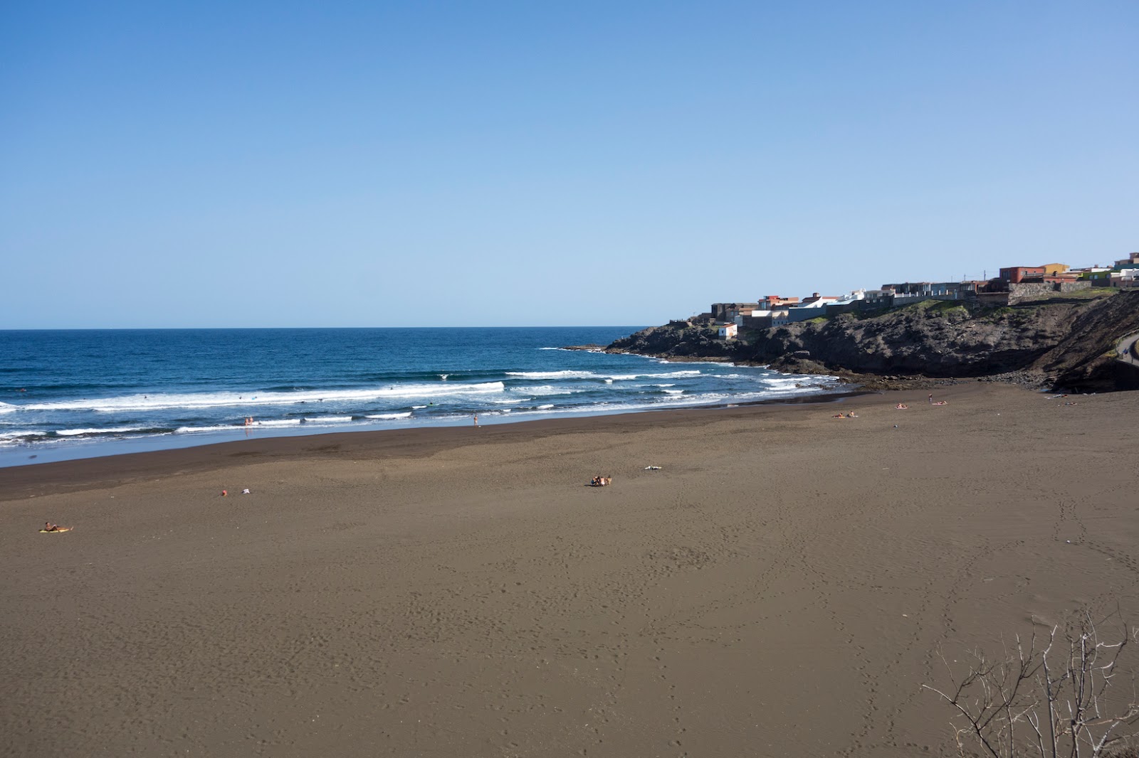 Playa del Hombre的照片 带有蓝色的水表面