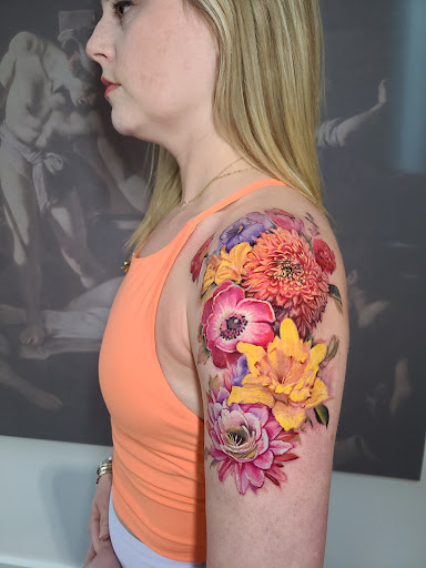 Explore japanese leg tattoo ideas, creative tattoo ideas in Philadelphia, available at Central Tattoo Studio