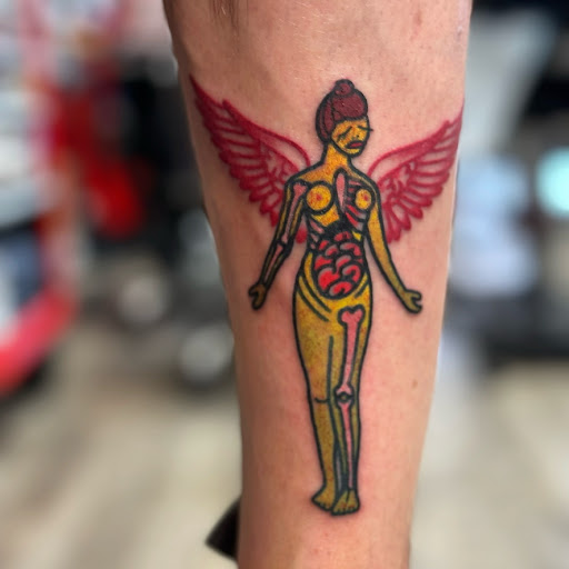 Explore boxing tattoos ideas, creative tattoo ideas in Bradley, available at The 22 Tattoo Company