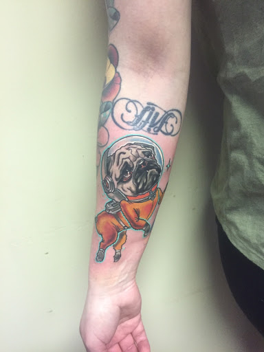 Explore red string of fate tattoo ideas, creative tattoo ideas in Green Bay, available at Skinny Buddha Tattoo