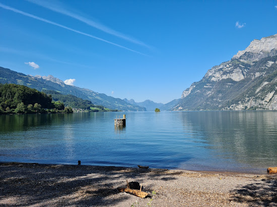 Plage de South Walenstadt