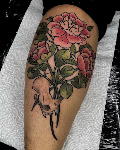 Explore sun and moon tattoo ideas, creative tattoo ideas in Findlay, available at Black Sheep Tattoo