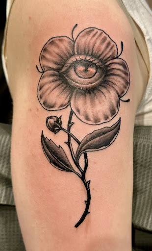 Explore flag tattoo ideas, creative tattoo ideas in Mesa, available at Club Tattoo