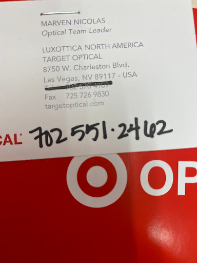 Eye Care Center «Target Optical», reviews and photos, 8750 W Charleston Blvd, Las Vegas, NV 89117, USA