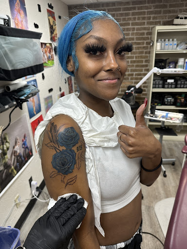 Explore hand tattoo ideas for man, creative tattoo ideas in Oklahoma City, available at Tattoos and Piercings Near Me